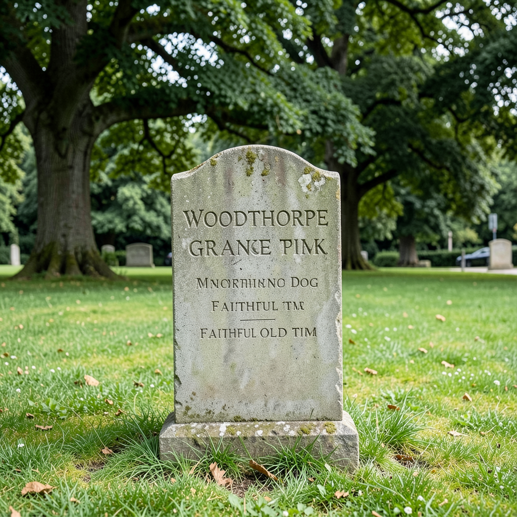 Historic dog grave in Nottingham park restored after vandalism